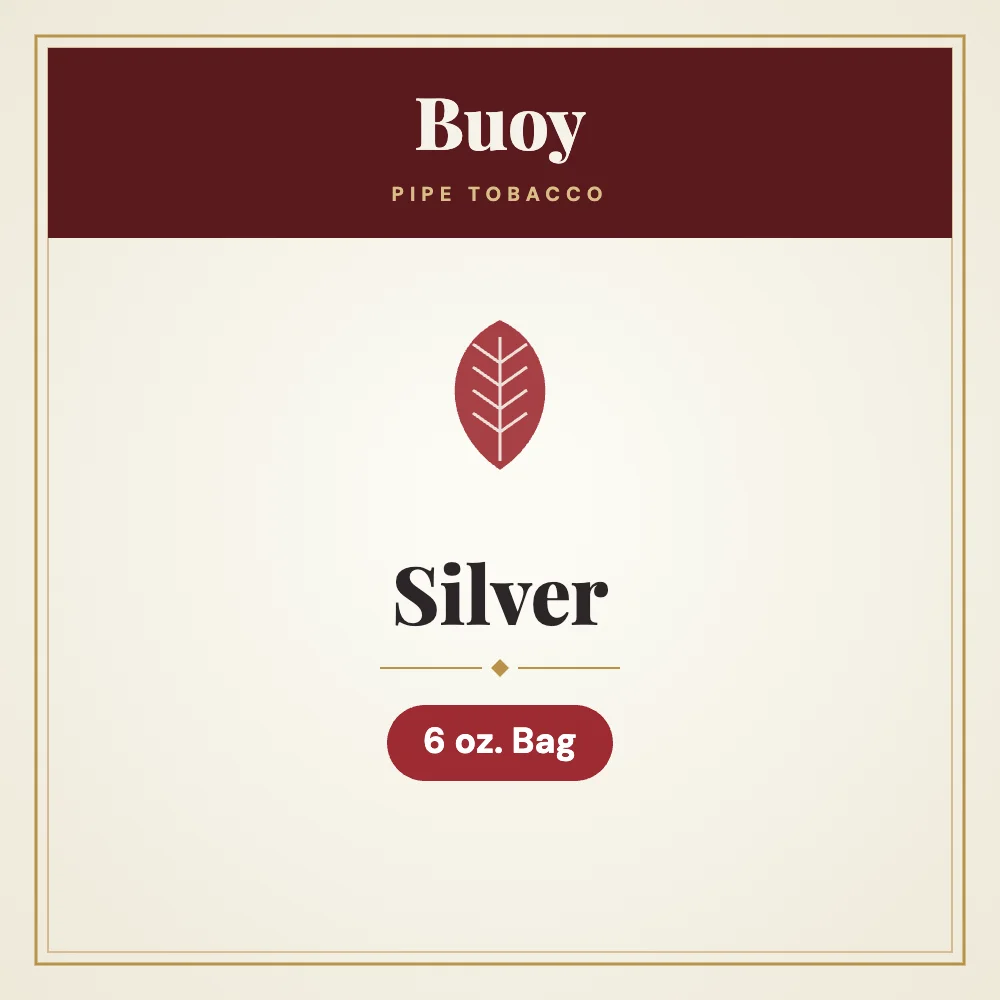 Buoy Silver Pipe Tobacco 6 oz. Bag 1 Buoy Silver Pipe Tobacco 6 oz. Bag