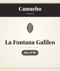 Camacho La Fontana Galileo Cigars – Box of 20
