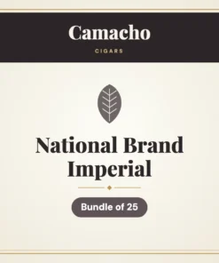 Camacho National Brand Imperial Cigars – Bundle of 25
