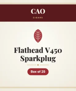 CAO Flathead V450 Sparkplug Cigars – Box of 25
