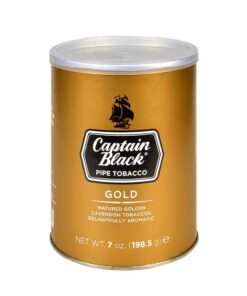 Captain Black Gold Can Pipe Tobacco – 7 oz.