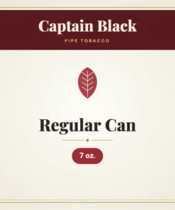Captain Black Regular Can Pipe Tobacco – 7 oz.