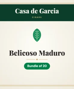 Casa de Garcia Belicoso Maduro Cigars – Bundle of 20