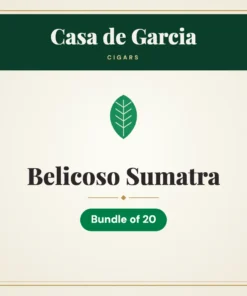 Casa de Garcia Belicoso Sumatra Cigars – Bundle of 20