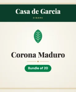 Casa de Garcia Corona Maduro Cigars – Bundle of 20