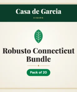 Casa de Garcia Robusto Connecticut Bundle Cigars – Pack of 20