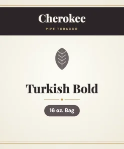 Cherokee Turkish Bold Pipe Tobacco – 16 oz. Bag