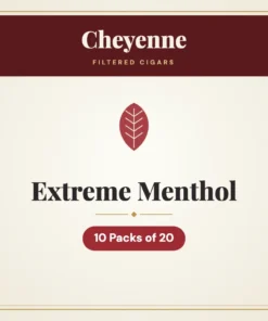 Cheyenne Extreme Menthol Filtered Cigars – 10 Packs of 20