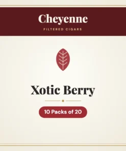Cheyenne Xotic Berry Filtered Cigars – 10 Packs of 20