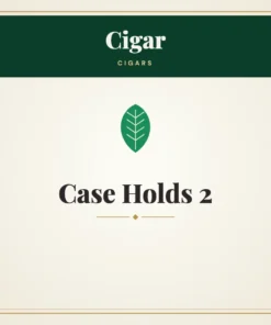 Cigar Case Holds 2 Cigars