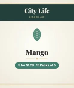 City Life Mango Cigarillos 5 for $1.29 – 15 Packs of 5