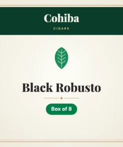 Cohiba Black Robusto Cigars – Box of 8
