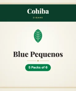 Cohiba Blue Pequenos Cigars – 5 Packs of 6