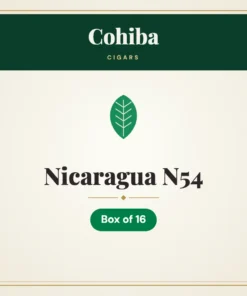 Cohiba Nicaragua N54 Cigars – Box of 16