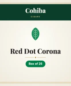 Cohiba Red Dot Corona Cigars – Box of 25