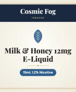 Cosmic Fog Milk & Honey 12mg E-Liquid – 15ml, 1.2% Nicotine