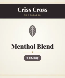 Criss Cross Menthol Blend Pipe Tobacco – 6 oz. Bag