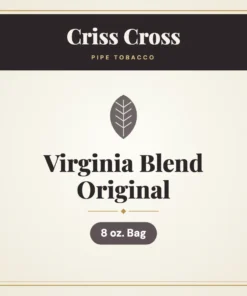 Criss Cross Virginia Blend Original Pipe Tobacco 8 oz. Bag