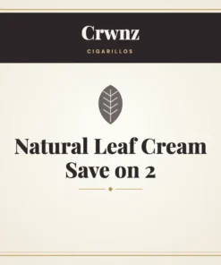 Crwnz Natural Leaf Cream Cigarillos Save on 2