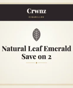 Crwnz Natural Leaf Emerald Cigarillos Save on 2