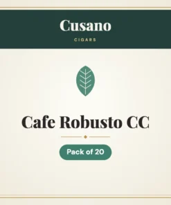 Cusano Cafe Robusto CC Cigars – Pack of 20