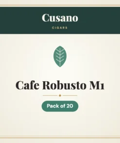 Cusano Cafe Robusto M1 Cigars – Pack of 20