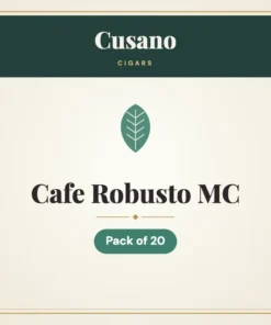 Cusano Cafe Robusto MC Cigars – Pack of 20
