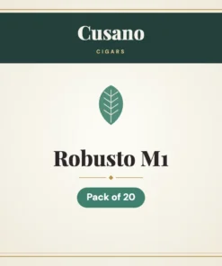 Cusano Robusto M1 Cigars – Pack of 20