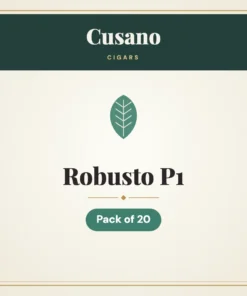 Cusano Robusto P1 Cigars – Pack of 20