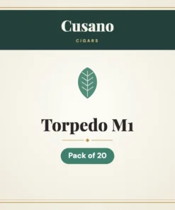Cusano Torpedo M1 Cigars – Pack of 20