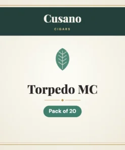 Cusano Torpedo MC Cigars – Pack of 20