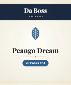 Da Boss Peango Dream Leaf Wraps – 20 Packs of 4