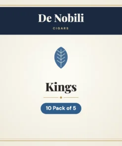 De Nobili Kings Cigars – 10 Pack of 5