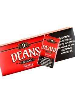 Deans Cherry Filtered Cigars – 10 Packs of 20