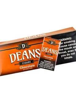 Deans Chocolate Filtered Cigars – 10 Packs of 20
