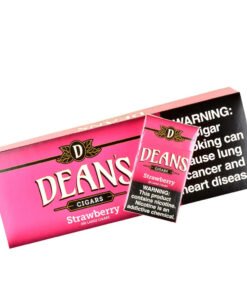 Deans Strawberry Filtered Cigars – 10 Packs of 20