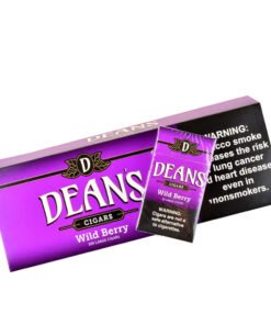 Deans Wild Berry Filtered Cigars – 10 Packs of 20