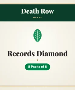 Death Row Records Diamond Wraps – 8 Packs of 6