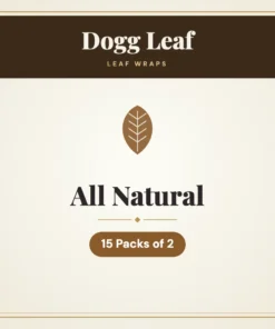Dogg Leaf All Natural Leaf Wraps – 15 Packs of 2