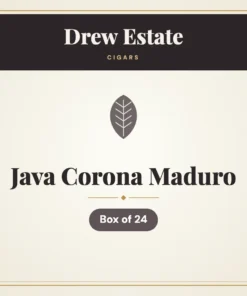 Drew Estate Java Corona Maduro Cigars – Box of 24