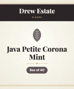 Drew Estate Java Petite Corona Mint Cigars – Box of 40