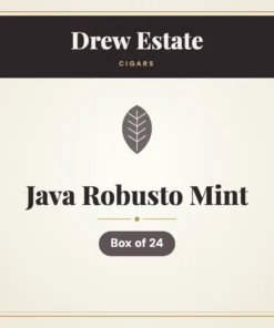 Drew Estate Java Robusto Mint Cigars – Box of 24