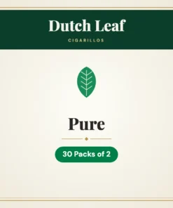 Dutch Leaf Pure Cigarillos – 30 Packs of 2