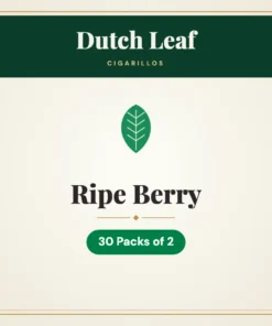 Dutch Leaf Ripe Berry Cigarillos – 30 Packs of 2