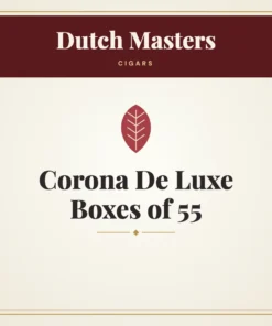 Dutch Masters Corona De Luxe Boxes of 55 Cigars