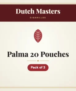 Dutch Masters Palma 20 Pouches Cigarillos – Pack of 3