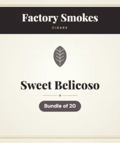 Factory Smokes Sweet Belicoso Cigars – Bundle of 20