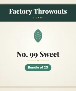 Factory Throwouts No. 99 Sweet Cigars – Bundle of 20