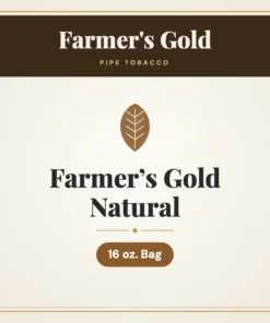 Farmer’s Gold Natural Pipe Tobacco 16 oz. Bag