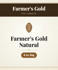 Farmer’s Gold Natural Pipe Tobacco 6 oz. Bag